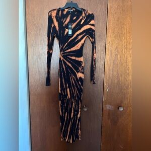 Fashion Nova | Dresses | Fashion Nova Red And Black Plaid Long Sleeve Dress  | Poshmark
